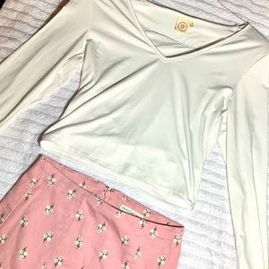 Aeropostale Skirt and crop top